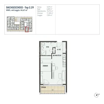2-Zimmer-Wohnung kaufen in Wien – 37,62 m², € 241.000 – Bild 13 von 13