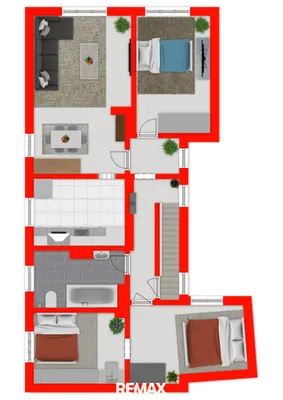 4-Zimmer-Wohnung mieten in Lilienfeld – 107,14 m², € 845 – Bild 10 von 10