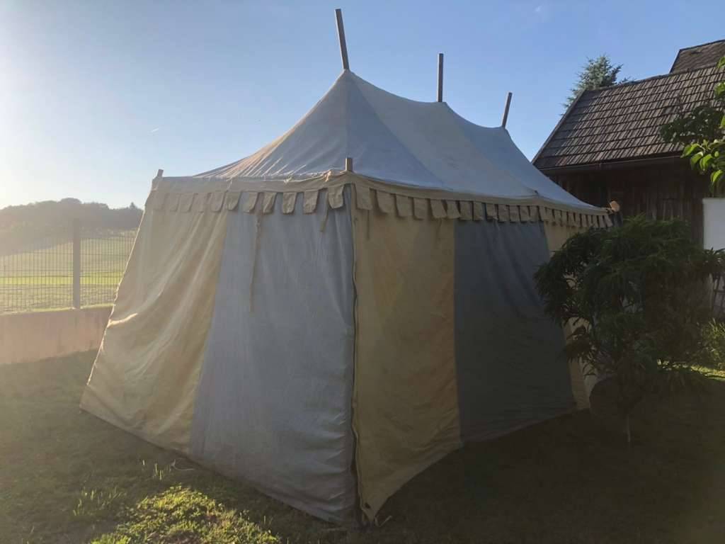 Mittelalter Zelt von Dichtl 3x6m selbststehend,  1.550,- (3202 Grnsbach)  - willhaben