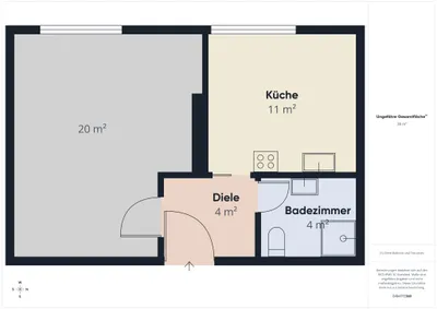1-Zimmer-Wohnung kaufen in Wien – 40 m², € 147.000 – Bild 12 von 12
