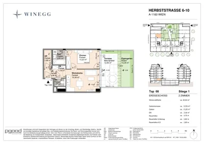 2-Zimmer-Wohnung kaufen in Wien – 42,04 m², € 261.000 – Bild 14 von 14