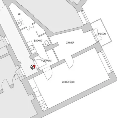 2-Zimmer-Wohnung mieten in Graz – 53 m², € 845 – Bild 10 von 13