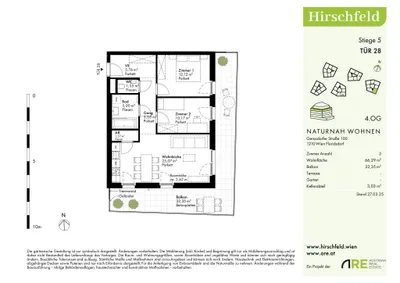 3-Zimmer-Wohnung kaufen in Wien – 65,55 m², € 417.000 – Bild 13 von 14