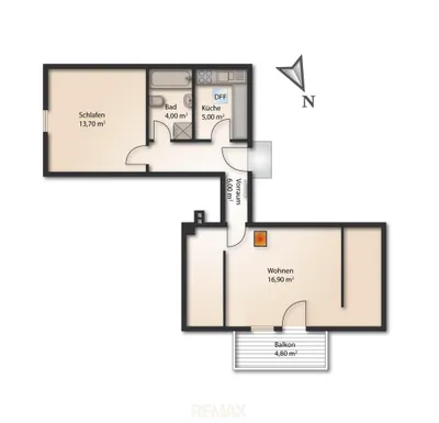2-Zimmer-Wohnung kaufen in Innsbruck – 45,6 m², € 280.000 – Bild 13 von 13