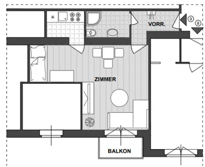 1-Zimmer-Wohnung kaufen in Wien – 28,73 m², € 189.800 – Bild 11 von 11