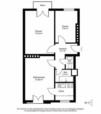 3-Zimmer-Wohnung mieten in Graz – 56 m², € 889 – Bild 13 von 13