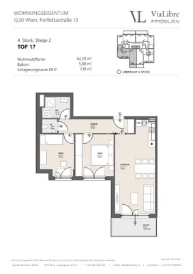 3-Zimmer-Wohnung kaufen in Wien – 62,23 m², € 396.000 – Bild 30 von 35