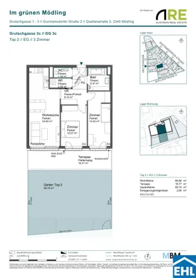 3-Zimmer-Wohnung kaufen in Mödling – 68,88 m², € 465.000 – Bild 10 von 10