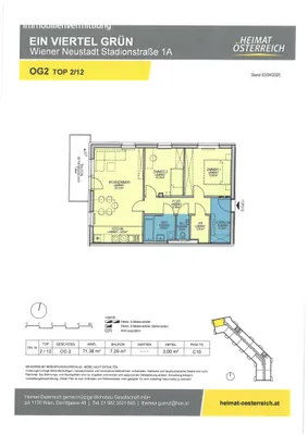 3-Zimmer-Wohnung mieten in Wiener Neustadt – 71,38 m², € 933 – Bild 12 von 17