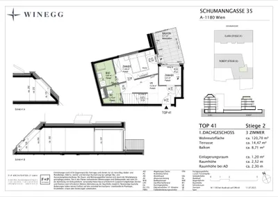 3-Zimmer-Wohnung kaufen in Wien – 120,7 m², € 1.190.000 – Bild 13 von 14