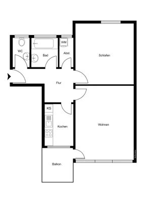 2-Zimmer-Wohnung mieten in Bludenz – 55,06 m², € 950 – Bild 8 von 8