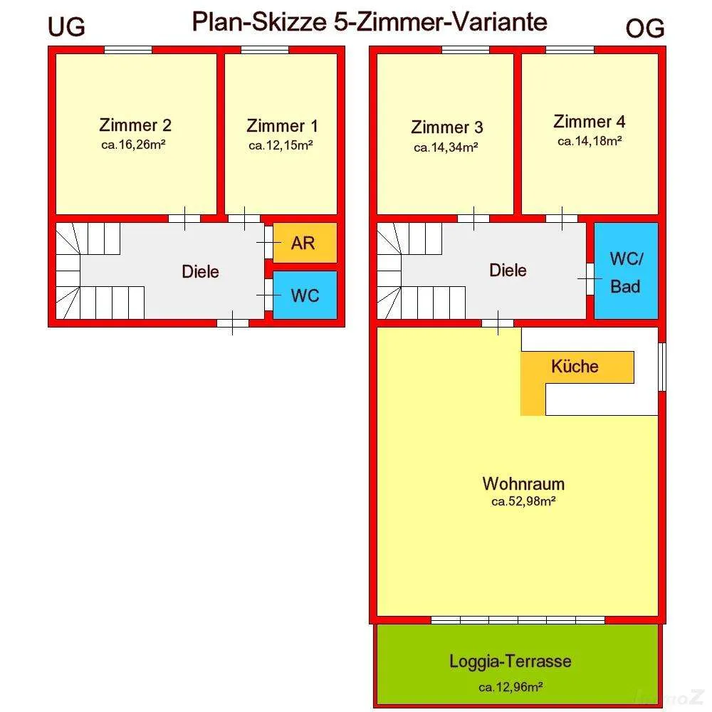 Großzügige Maisonette-Wohnung mit Stadtblick-Terrasse in Waltendorf zu verkaufen! - View 2