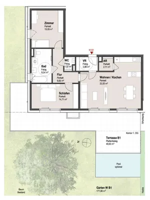 Wohnung kaufen in Salzburg Stadt – 85,59 m², € 1.472.148 – Bild 5 von 6