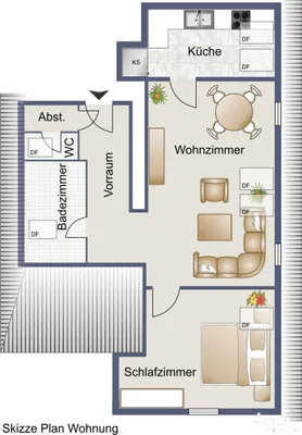Wohnung mieten in Klagenfurt – 80,37 m², € 1.009 – Bild 8 von 8