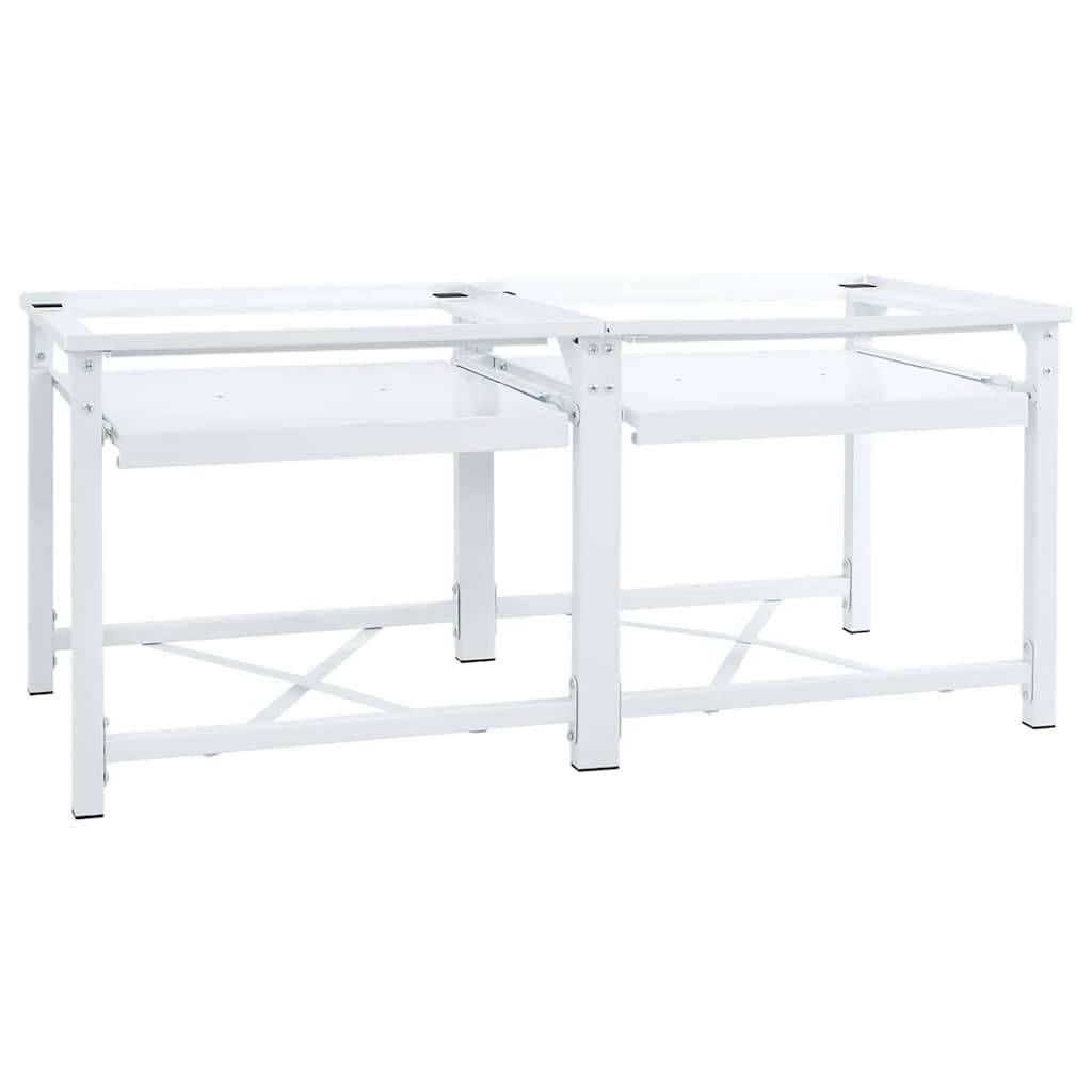 NEU vidaXL | Waschmaschinen-Podest | Weiß Stahl, € 141,99 (5928 SK Venlo)
