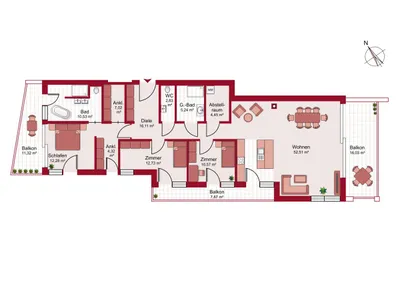 4-Zimmer-Wohnung kaufen in Kitzbühel – 138,59 m², € 1.750.000 – Bild 26 von 26
