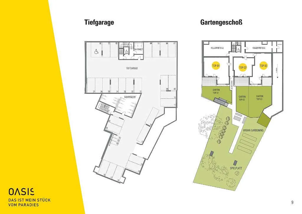 Top Innenstadtlage! 3-Zimmer-Gartenwohnung in St. Leonhard | Erstbezug, Provisionsfrei - Widok 3