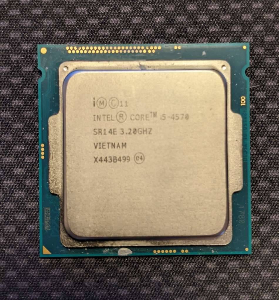 Processeur Intel Core I5-4570 (3.20GHz) Socket 1150 – Occasion Testé