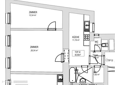 2-Zimmer-Wohnung kaufen in Wien – 59 m², € 549.000 – Bild 16 von 16