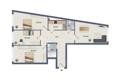 4-Zimmer-Wohnung kaufen in Wien – 83,38 m², € 369.000 – Bild 7 von 7