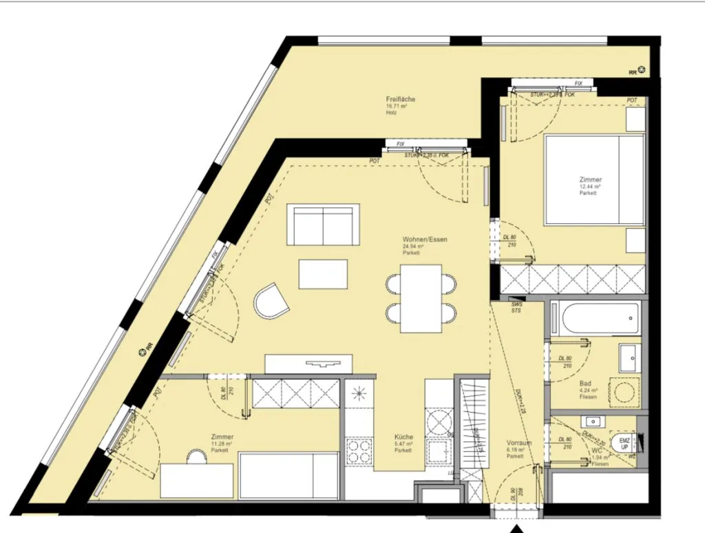 Apartment in Wien - Ansicht 2