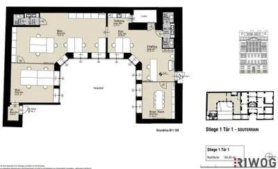5-Zimmer-Gewerbeimmobilie mieten in Wien – 187 m², € 2.946 – Bild 13 von 13