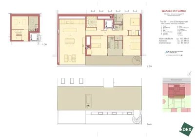 5-Zimmer-Wohnung mieten in Wien – 158 m², € 3.545 – Bild 2 von 2
