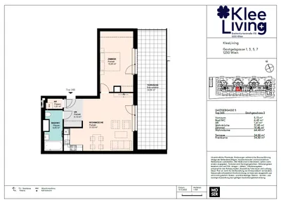 2-Zimmer-Wohnung mieten in Wien – 64,48 m², € 1.117 – Bild 8 von 8