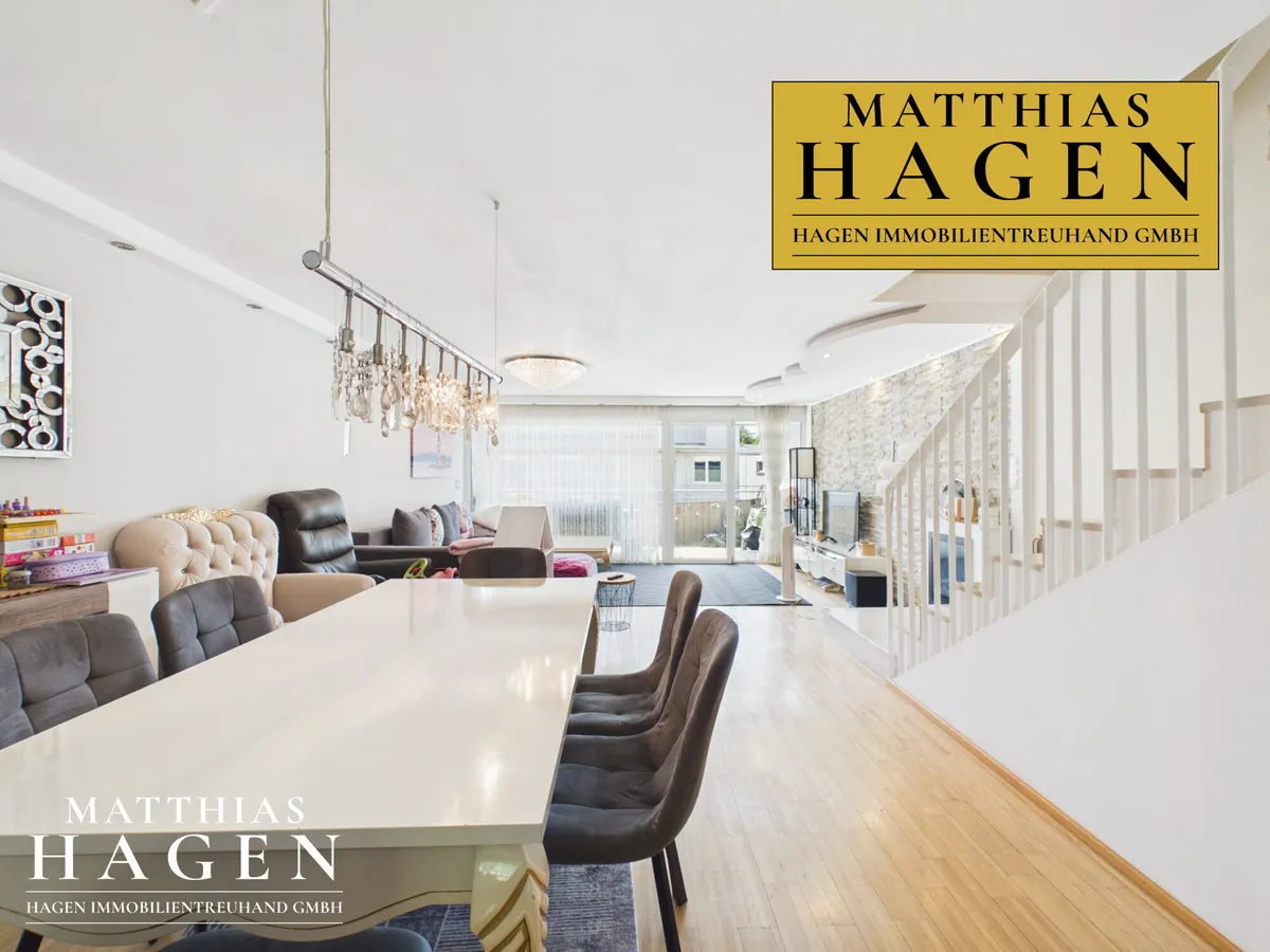 Große Familienwohnung (Maisonette) in toller Lage nahe dem See