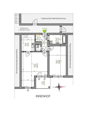 2-Zimmer-Wohnung mieten in Graz – 63,62 m², € 715 – Bild 2 von 5