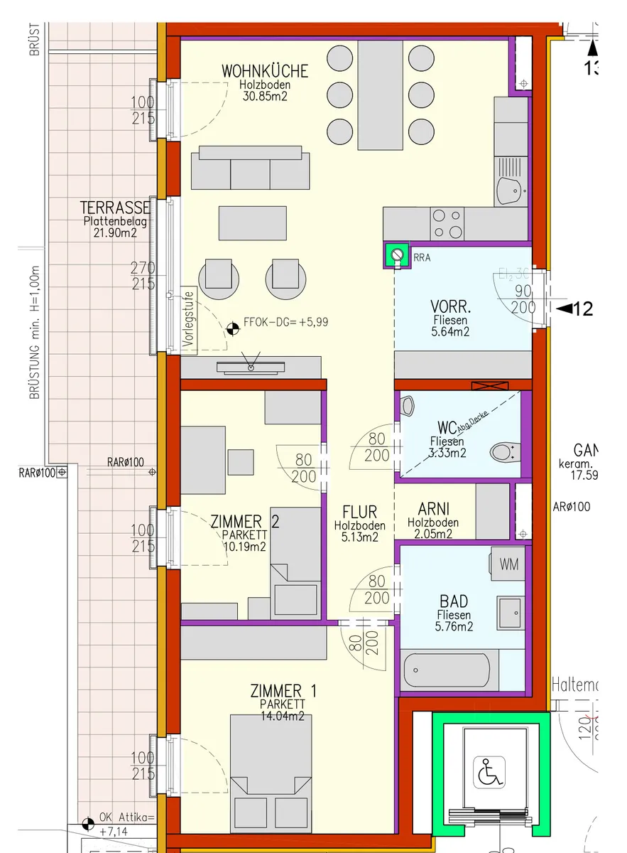 Wohnung – Engelhartstetten - Ansicht 3