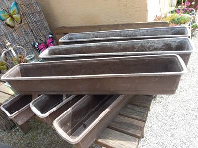pflanztopf mit holzgestell Pflanztopf rund mit Griffen Pflanzkübel aus Holz 33 cm Holzfass optik