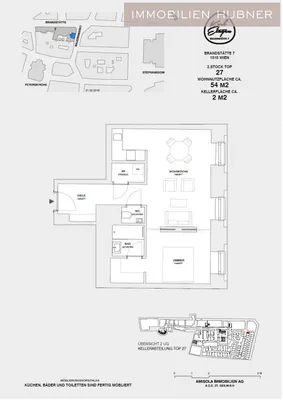 2-Zimmer-Wohnung mieten in Wien – 57 m², € 1.395 – Bild 11 von 13