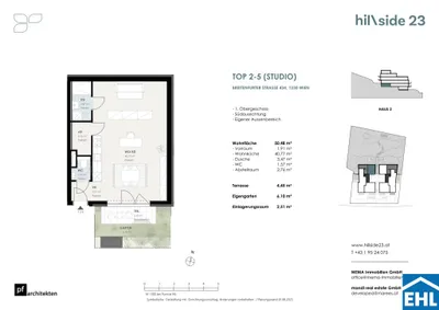 Immobilie kaufen in Wien – 50,48 m², € 244.500 – Bild 11 von 11