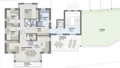 4-Zimmer-Wohnung kaufen in Vöcklabruck – 114,59 m², € 1.180.000 – Bild 5 von 5