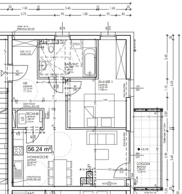 2-Zimmer-Wohnung mieten in Sankt Pölten Land – 56,24 m², € 670 – Bild 2 von 5
