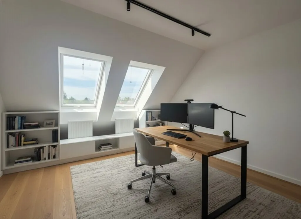 HETZENDORF: Klimatisierte 3 Zimmer-DG-Wohnung mit 2 Terrassen und Garagenplatz - Ansicht 3