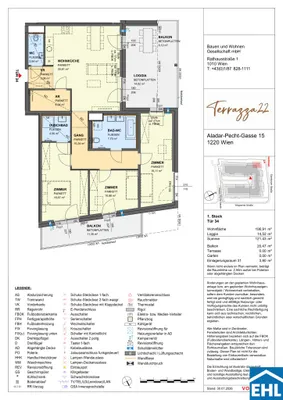 4-Zimmer-Wohnung kaufen in Wien – 106,91 m², € 729.300 – Bild 9 von 9