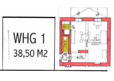 2-Zimmer-Wohnung kaufen in Graz – 39 m², € 115.000 – Bild 5 von 5