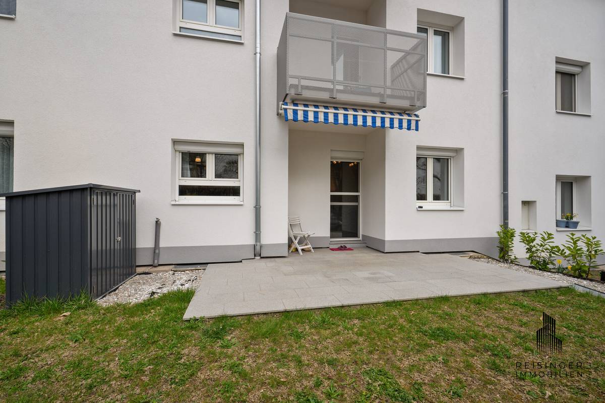 Exklusive Gartenwohnung mit Privatparkplatz - Urbanes Wohnen in ruhiger Bestlage, Linz - Ansicht 2