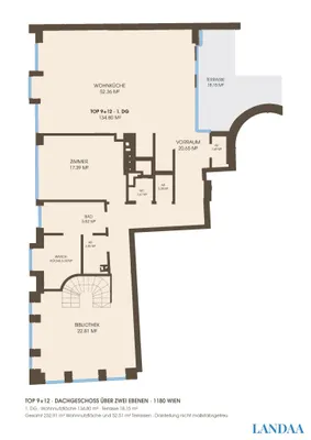 6-Zimmer-Wohnung mieten in Wien – 232,91 m², € 5.587 – Bild 11 von 12