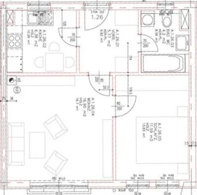 2-Zimmer-Wohnung kaufen in Urfahr-Umgebung – 43,14 m², € 185.000 – Bild 11 von 11