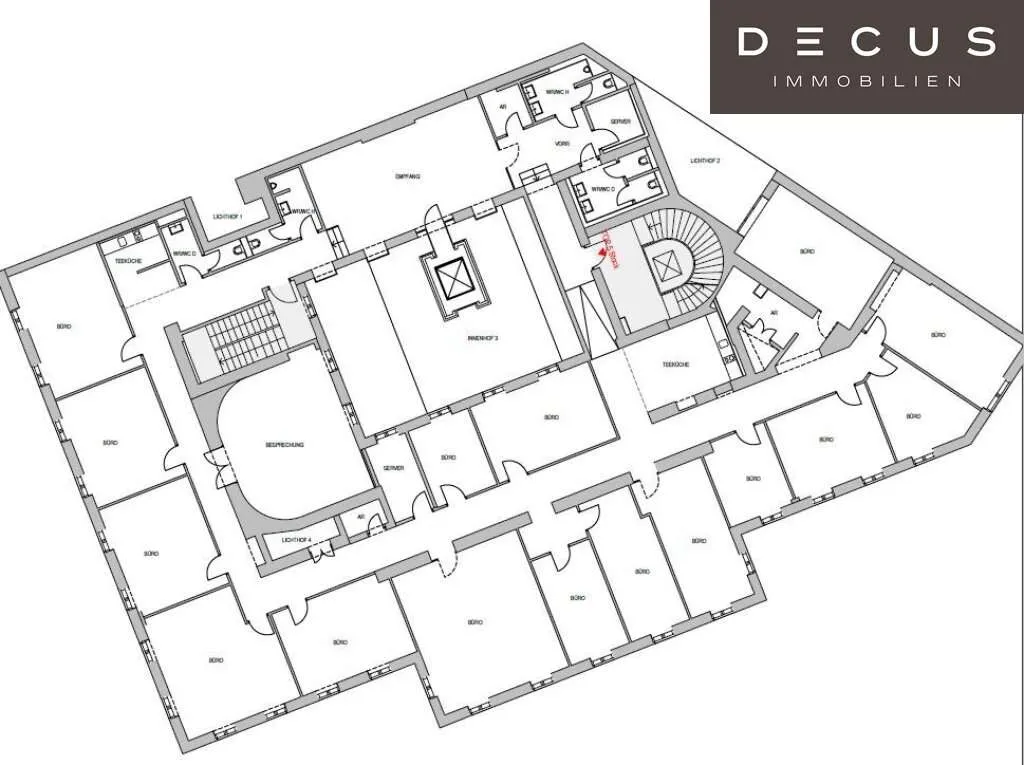 | Wunderschöner Stilaltbau | bezugsfertiges, gekühltes Büro (RESERVIERT) - Ansicht 3