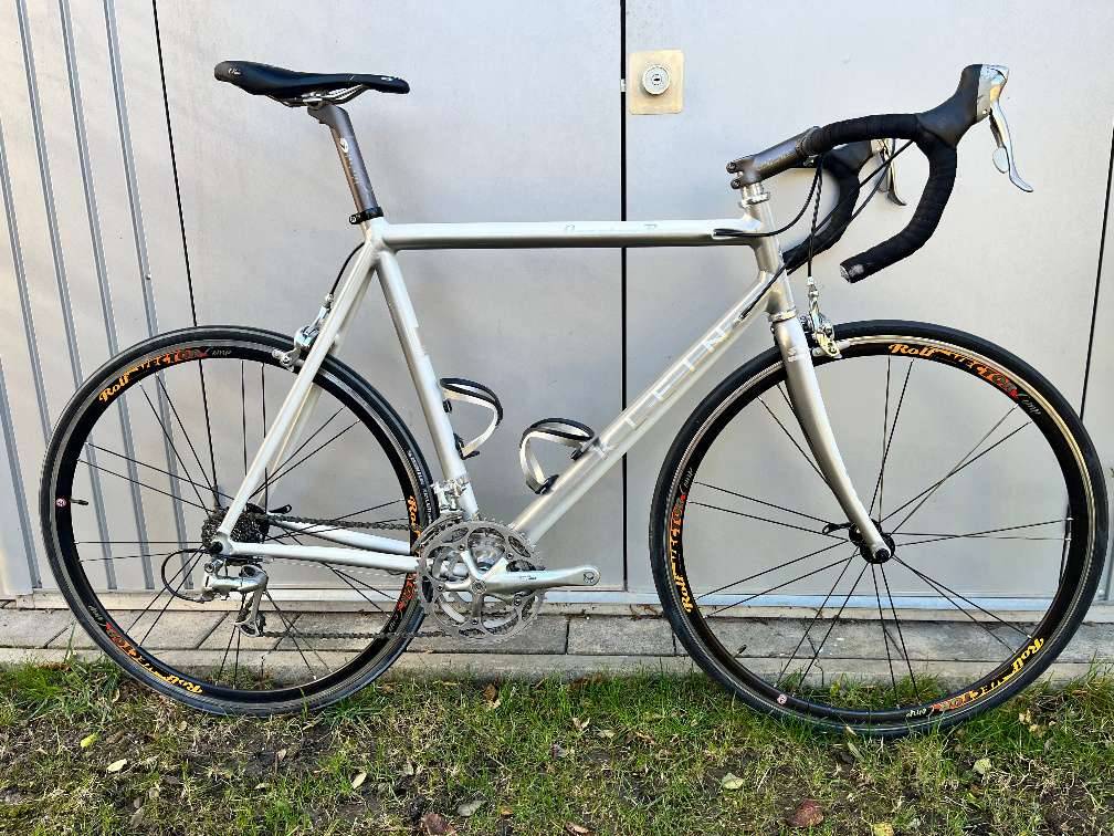 pfannen fr camping REDLINE Emaille Geschirr: Pfanne mit Griff, Motiv: Berge