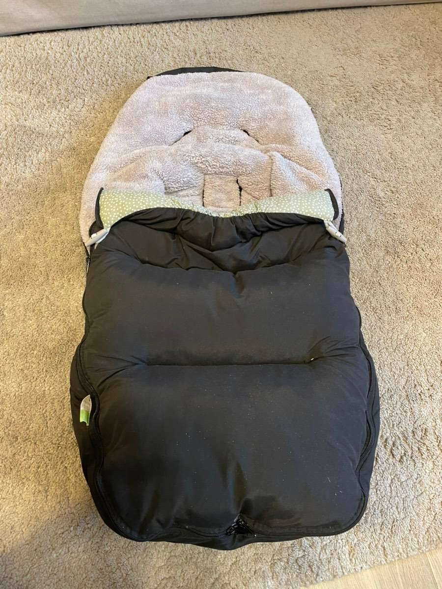 schaffell im kinderwagen Babywagen Schlafsack Merino Lammfell main image 1