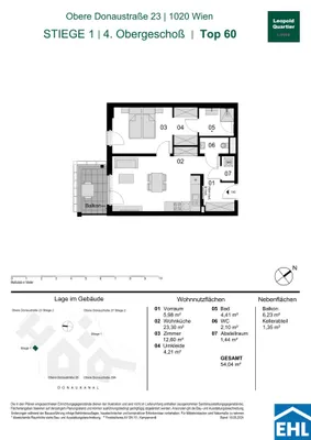 Immobilie kaufen in Wien – 54,04 m², € 504.000 – Bild 30 von 30