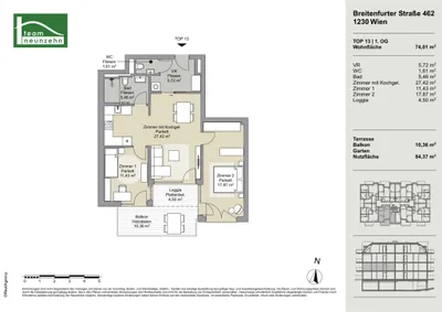 3-Zimmer-Wohnung kaufen in Wien – 69,51 m², € 474.902 – Bild 21 von 21