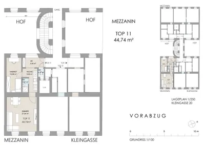 2-Zimmer-Wohnung kaufen in Wien – 44,74 m², € 249.000 – Bild 11 von 11
