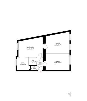 3-Zimmer-Wohnung kaufen in Wien – 67 m², € 298.000 – Bild 9 von 9