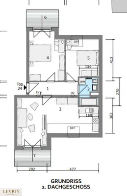3-Zimmer-Wohnung kaufen in Wien – 65,82 m², € 369.000 – Bild 33 von 33